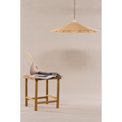 rotan hanglamp rond naturel afbeelding 8