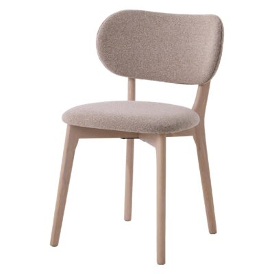 eiken eetkamerstoelen Lio zandkleur afbeelding 1