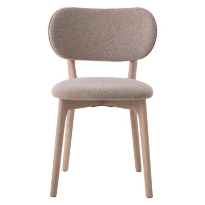 eiken eetkamerstoelen Lio zandkleur afbeelding 2