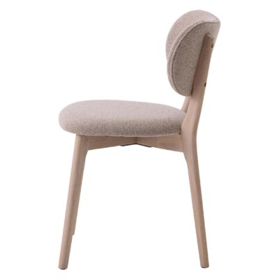 eiken eetkamerstoelen Lio zandkleur afbeelding 3