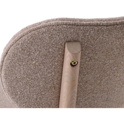 eiken eetkamerstoelen Lio zandkleur afbeelding 8