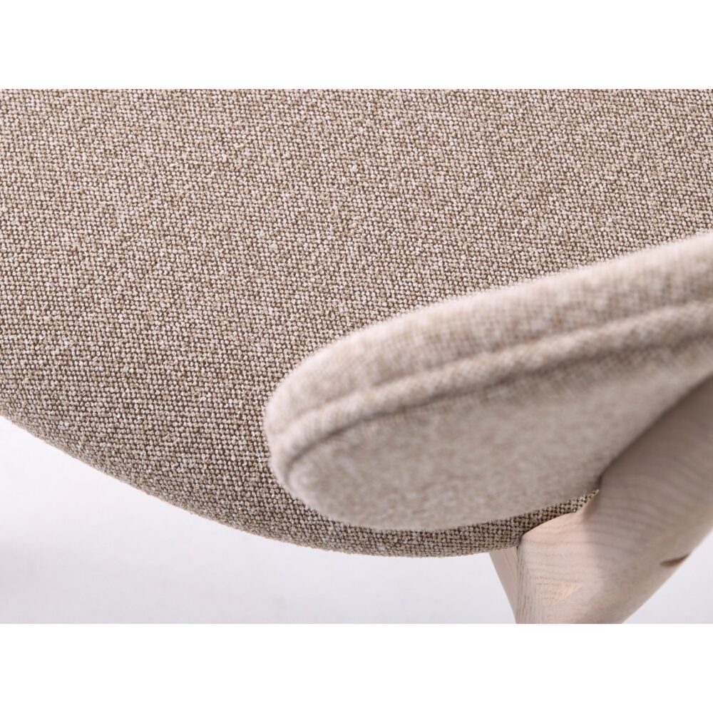 eiken eetkamerstoelen Lio zandkleur afbeelding 9