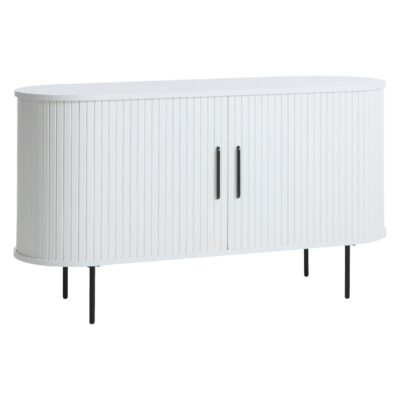 wit eiken dressoir Nova met schuifdeuren afbeelding 2