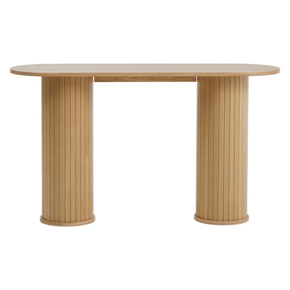 ovale eiken wandtafel Nova afbeelding 1