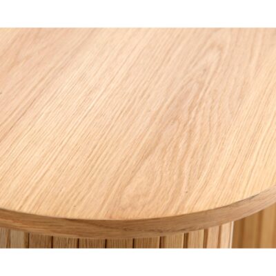 ovale eiken wandtafel Nova afbeelding 8