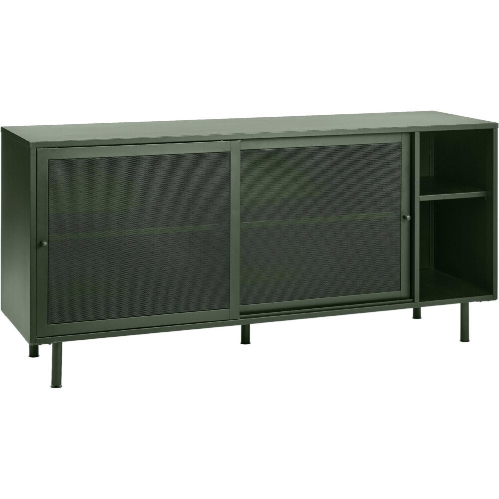 olijfgroen metalen dressoir Evin 160 cm afbeelding 6