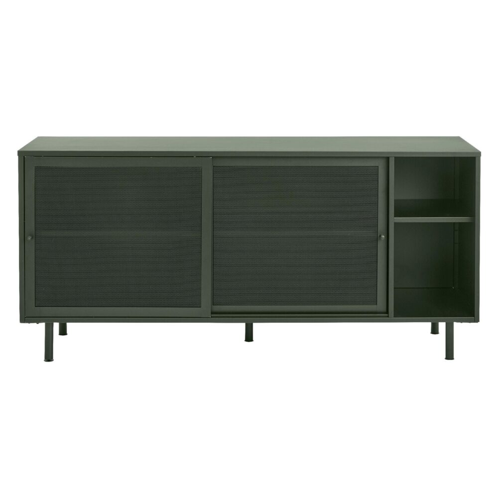 olijfgroen metalen dressoir Evin 160 cm afbeelding 1