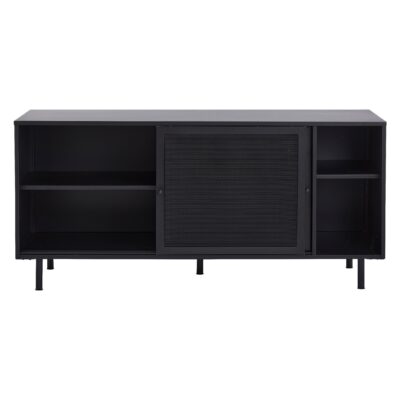 zwart metalen dressoir Evin 160 cm afbeelding 4