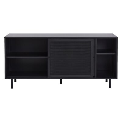 zwart metalen dressoir Evin 160 cm afbeelding 3