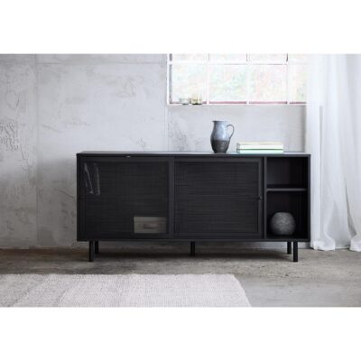 zwart metalen dressoir Evin 160 cm afbeelding 8