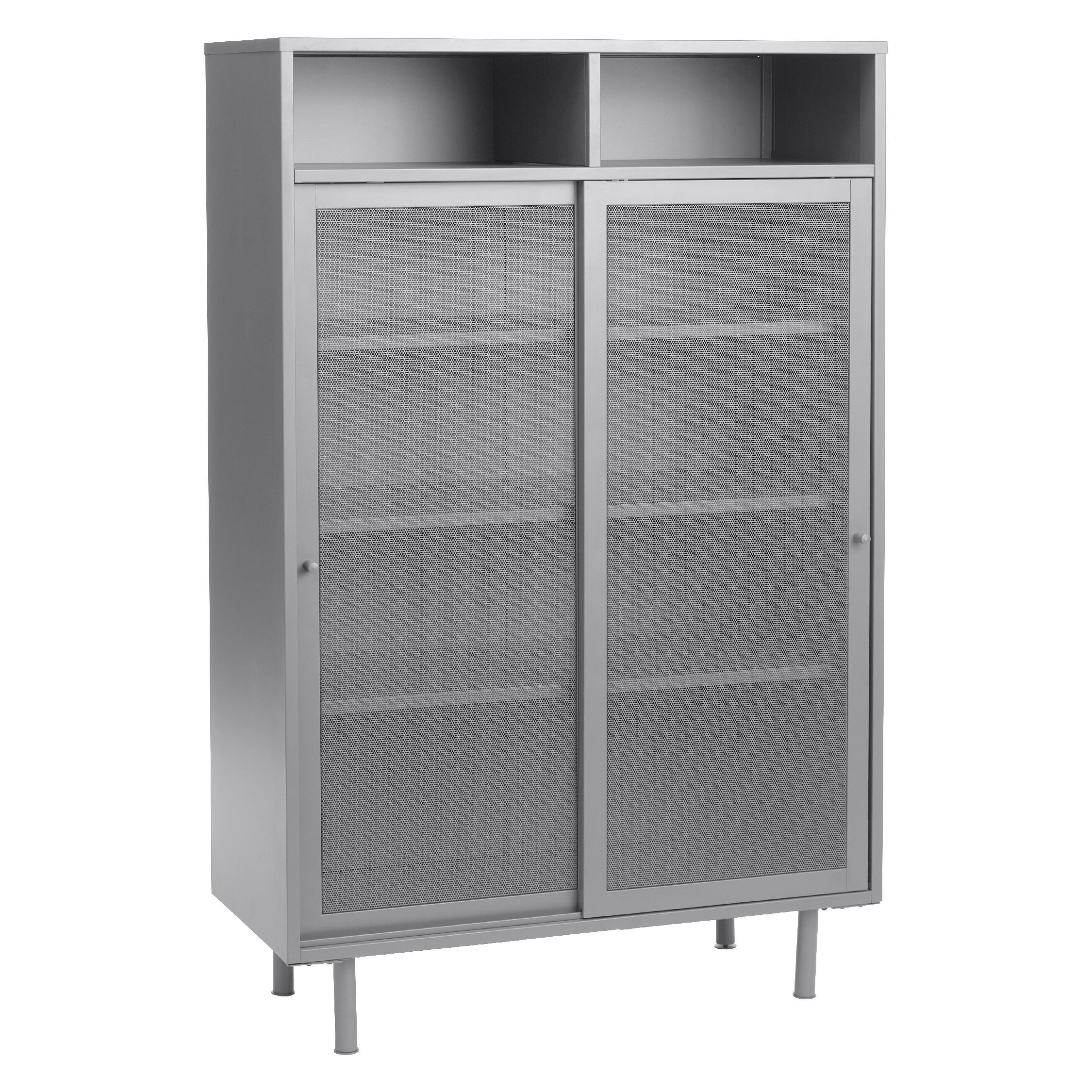 metalen opbergkast met schuifdeuren Evin afbeelding 2