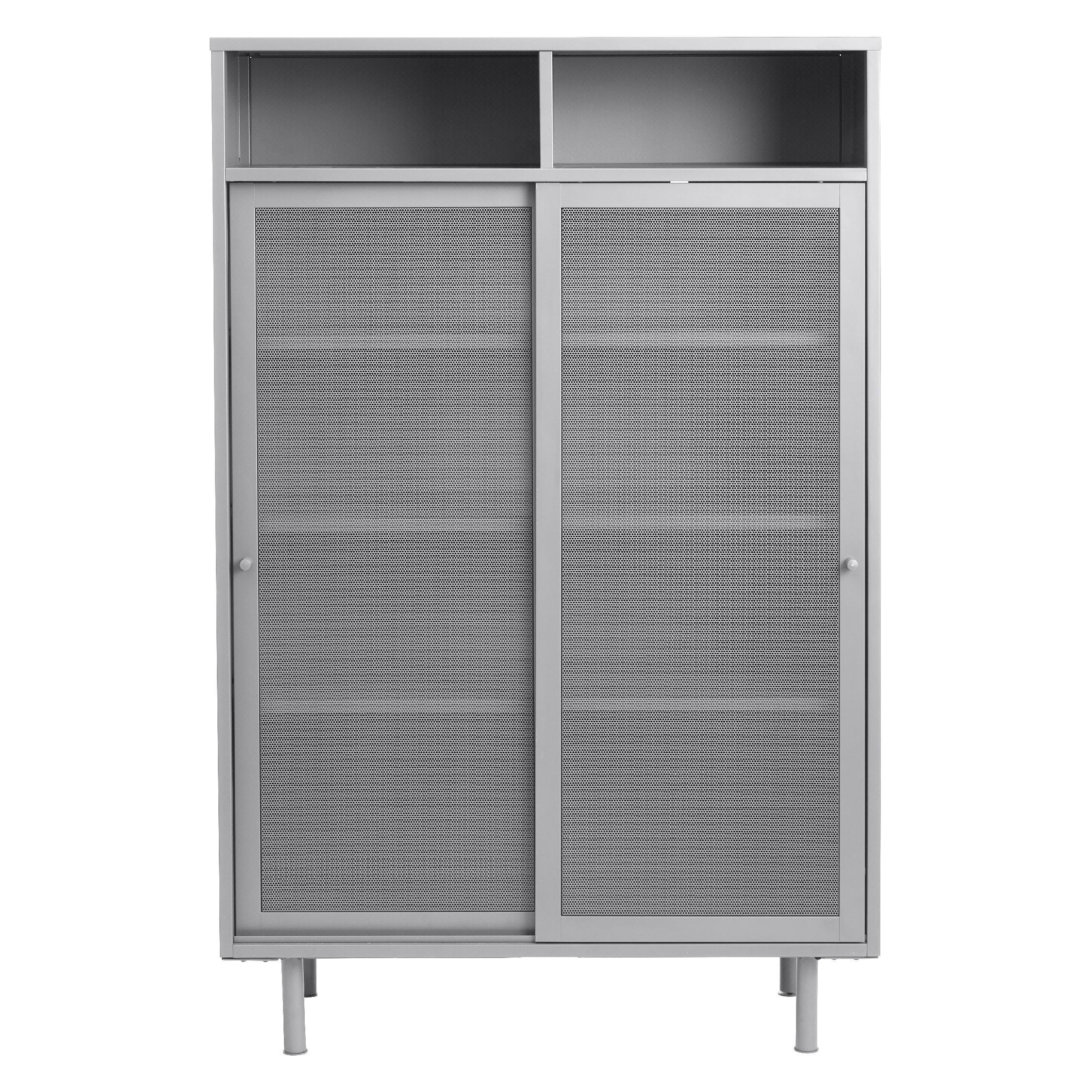 metalen opbergkast met schuifdeuren Evin afbeelding 1