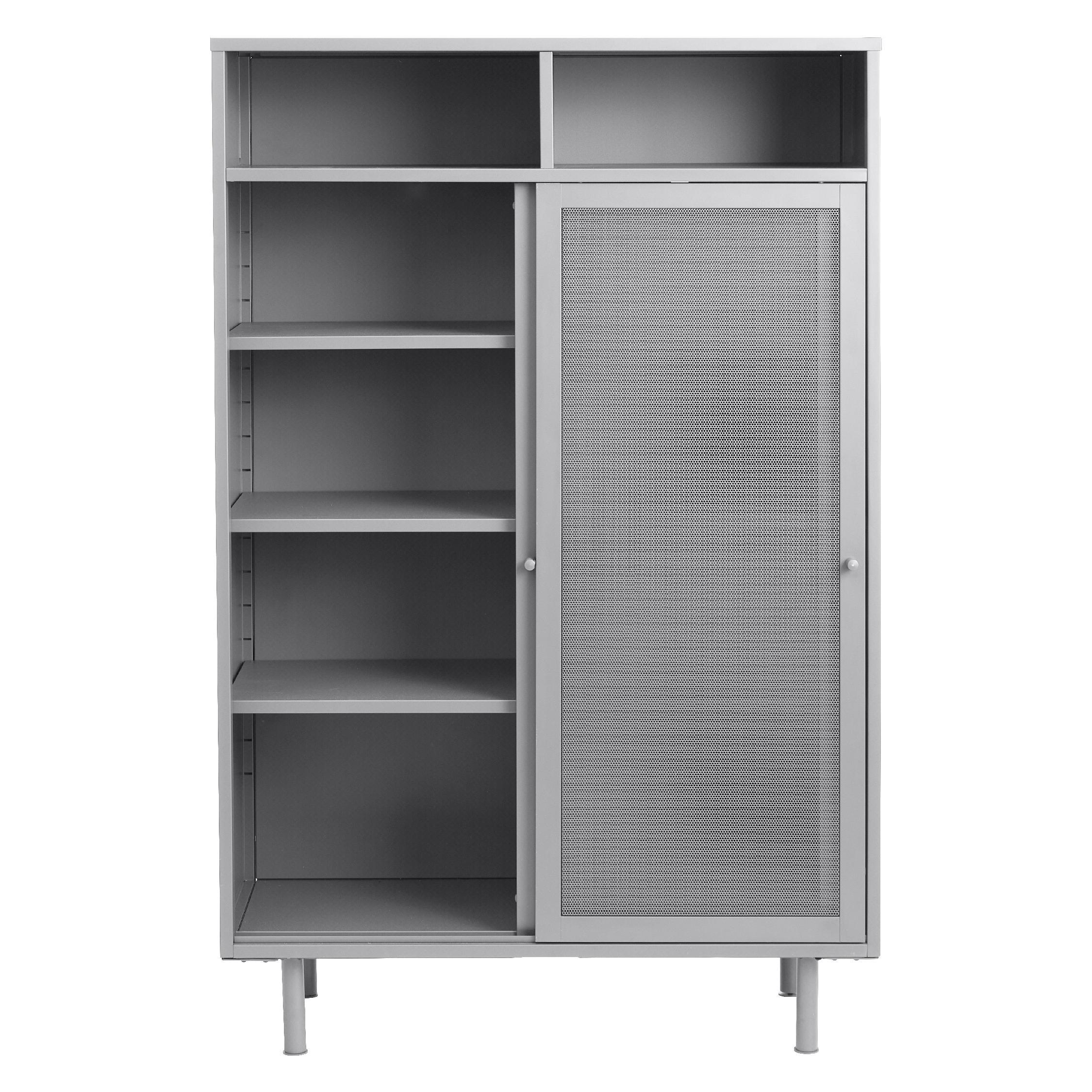 metalen opbergkast met schuifdeuren Evin afbeelding 3