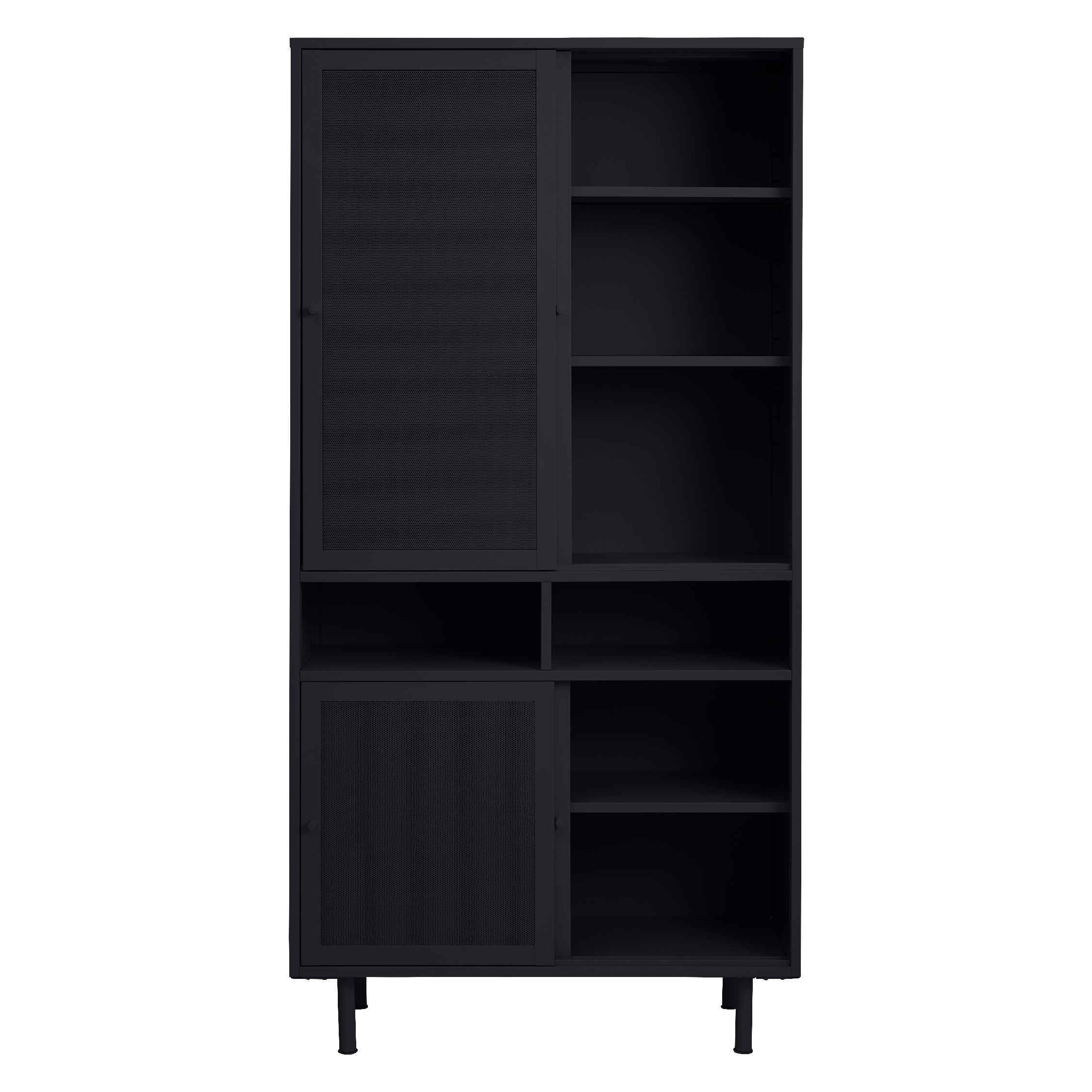 metalen lockerkast Evin zwart afbeelding 3