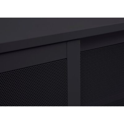 industrieel zwart metalen tv meubel Evin 160 cm afbeelding 4