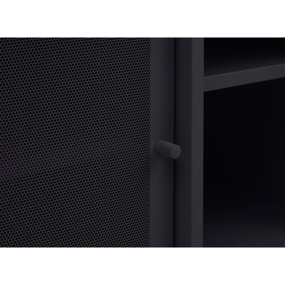 industrieel zwart metalen tv meubel Evin 160 cm afbeelding 5