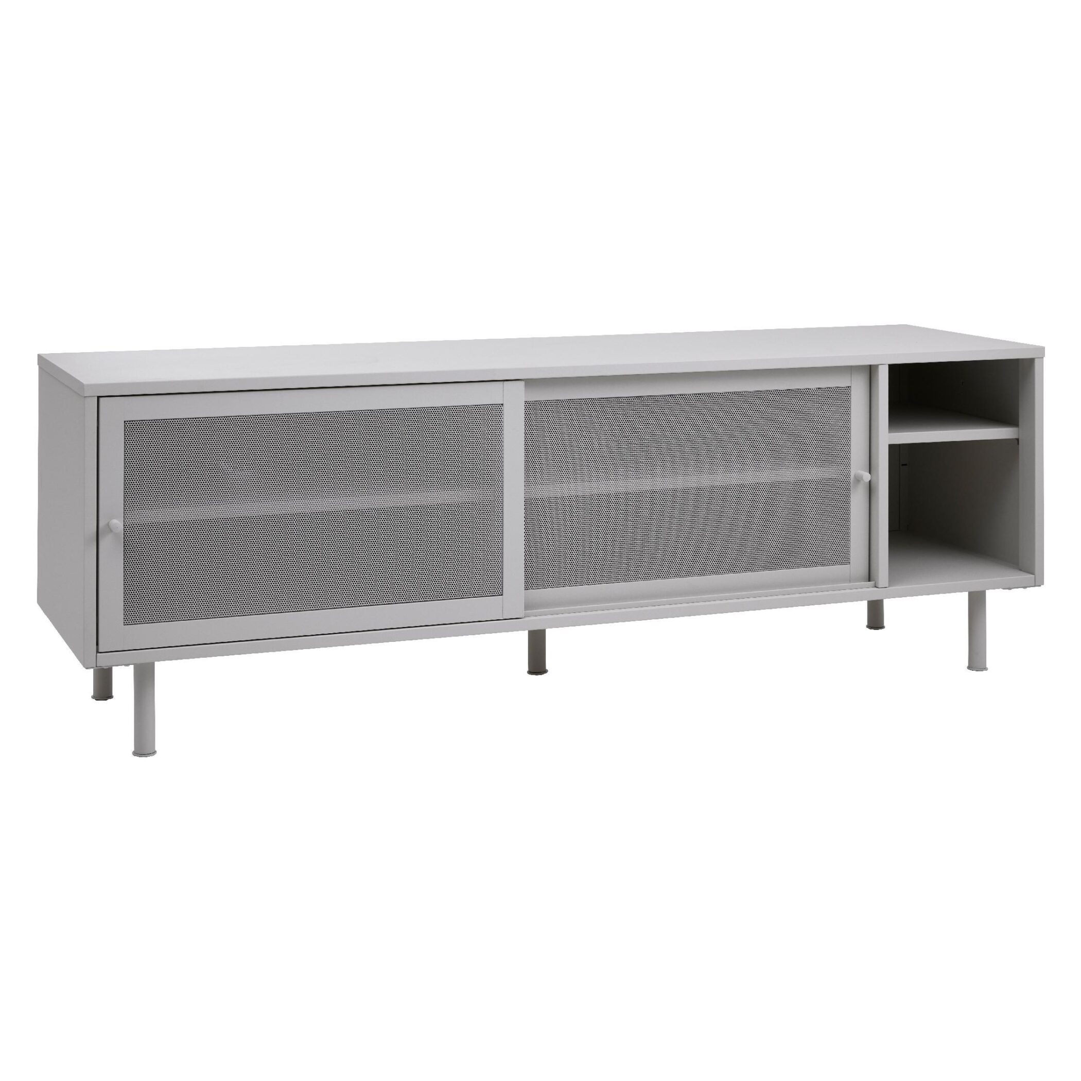 greige metalen tv meubel Evin 160 cm afbeelding 1