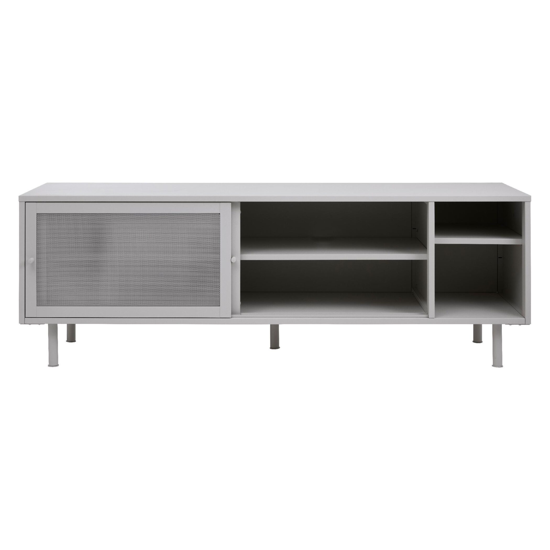 greige metalen tv meubel Evin 160 cm afbeelding 2