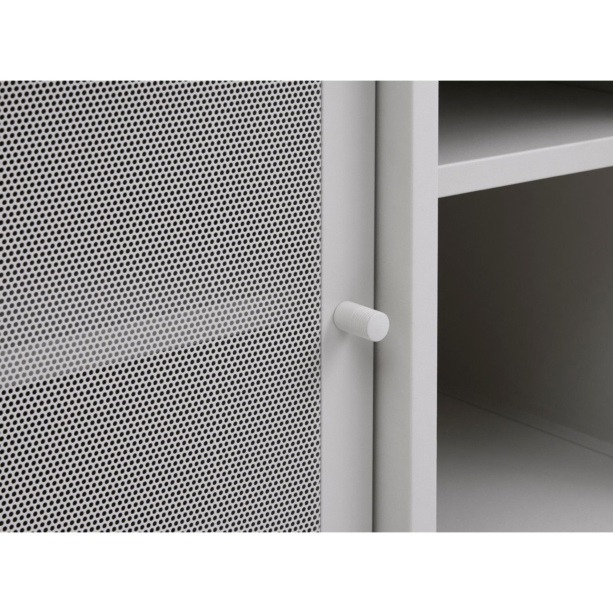 greige metalen tv meubel Evin 160 cm afbeelding 3