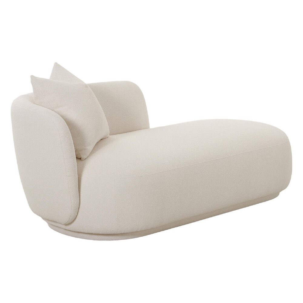 Olia chaise longue daybed grijs afbeelding 2