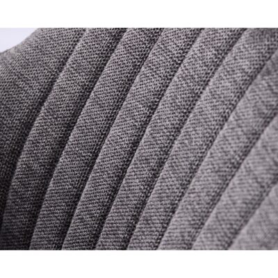 donkergrijze eetkamerstoelen Zane met armleuningen afbeelding 8