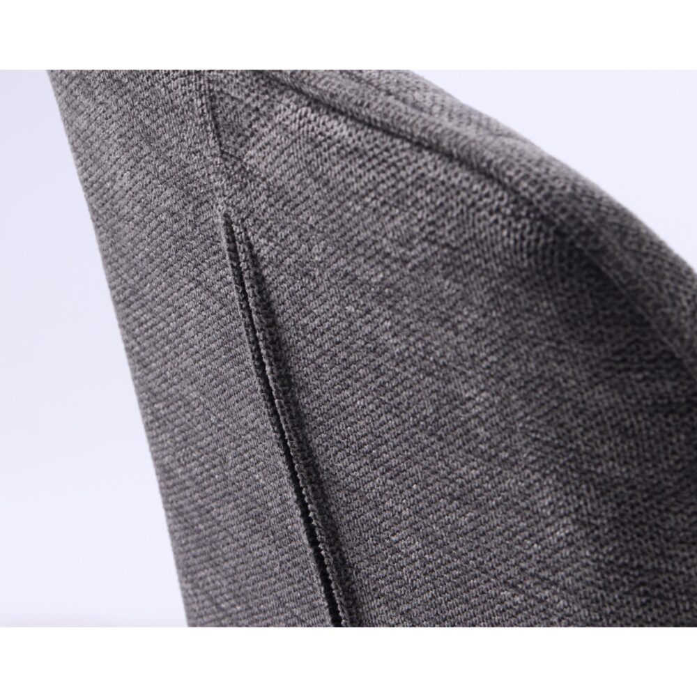 donkergrijze eetkamerstoelen Zane met armleuningen afbeelding 9