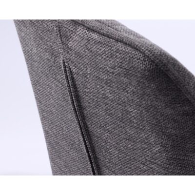 donkergrijze eetkamerstoelen Zane met armleuningen afbeelding 9