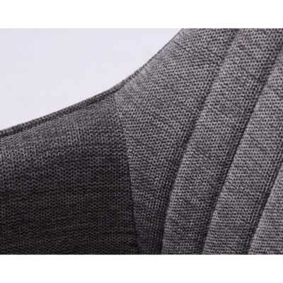 donkergrijze eetkamerstoelen Zane met armleuningen afbeelding 10