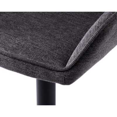 donkergrijze eetkamerstoelen Zane met armleuningen afbeelding 11