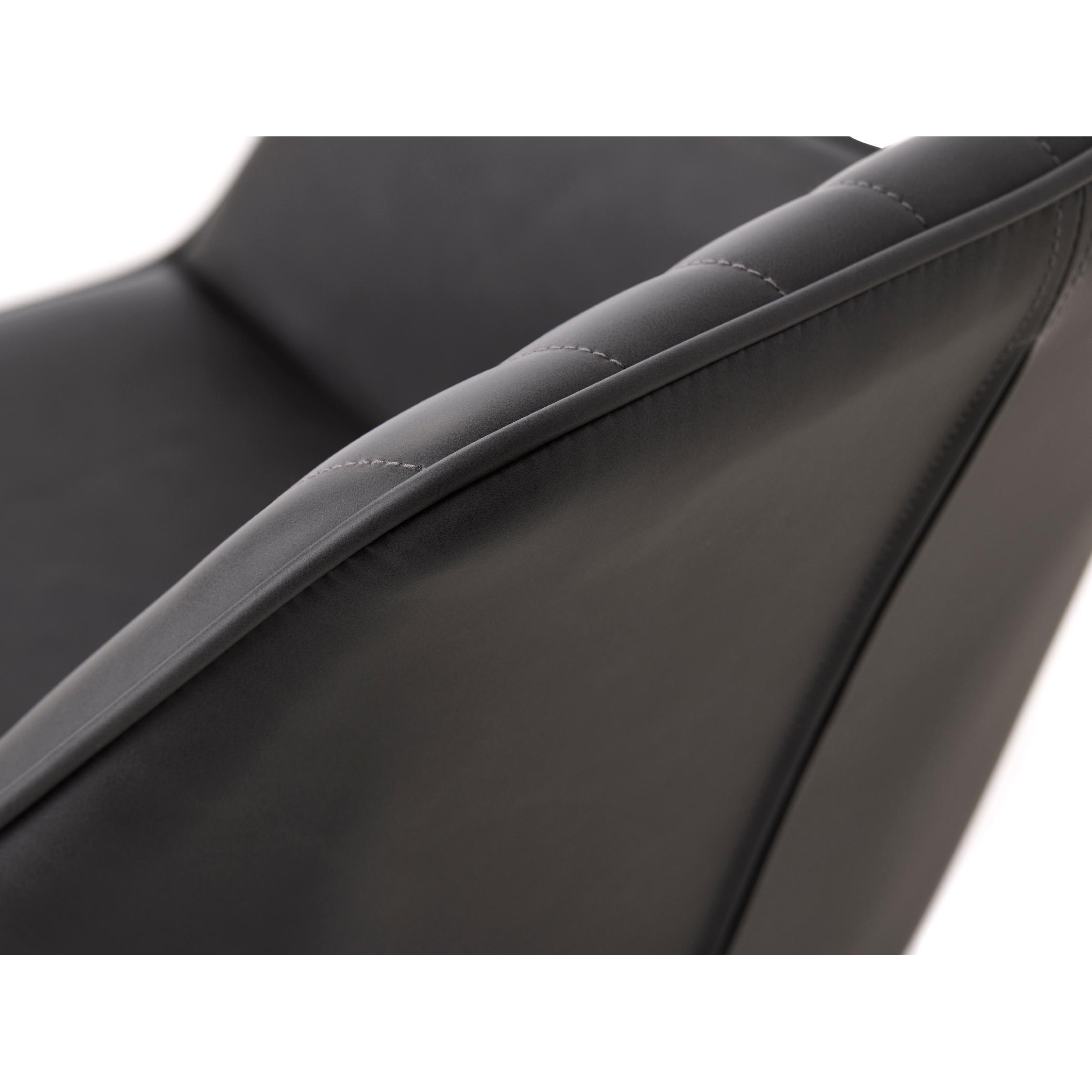 donkergrijze eetkamerstoelen Zane met armleuning afbeelding 9