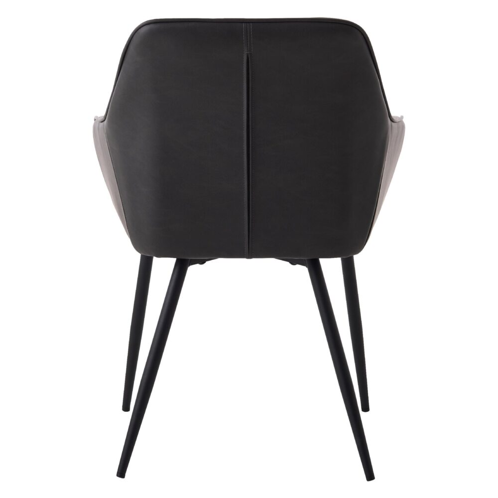 eetkamerstoelen Zane met armleuning zand afbeelding 4