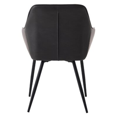 eetkamerstoelen Zane met armleuning zand afbeelding 4