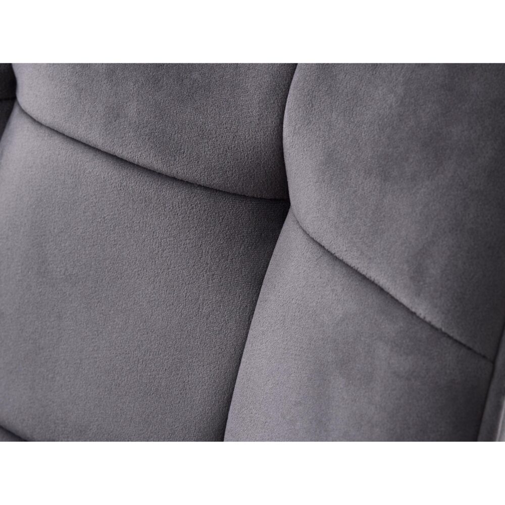 velvet eetkamerstoelen Zane donkergrijs afbeelding 6