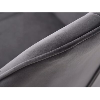 velvet eetkamerstoelen Zane donkergrijs afbeelding 9