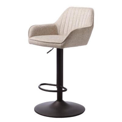 verstelbare barkruk met armleuningen zand Zane afbeelding 1