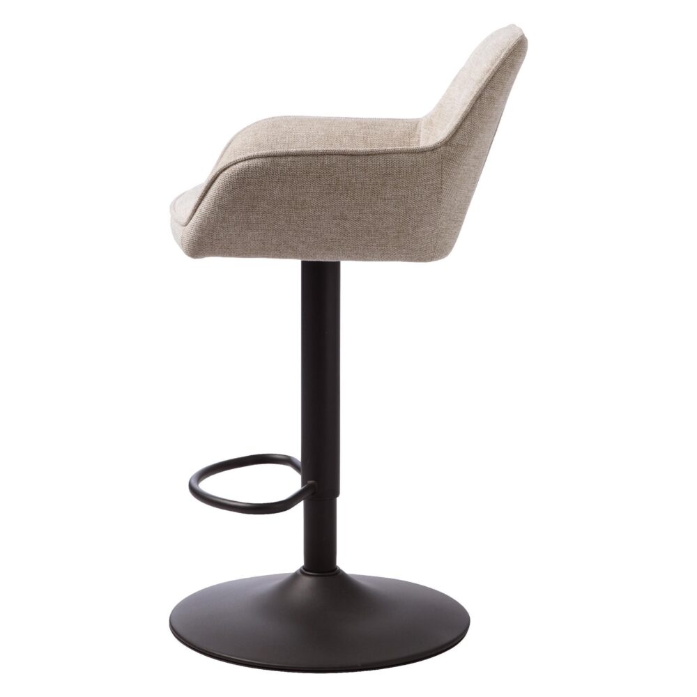 verstelbare barkruk met armleuningen zand Zane afbeelding 4