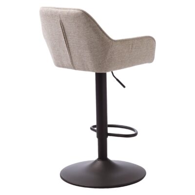 verstelbare barkruk met armleuningen zand Zane afbeelding 3