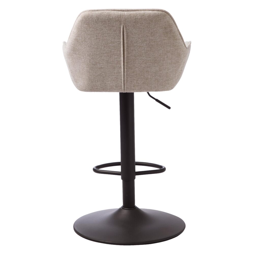 verstelbare barkruk met armleuningen zand Zane afbeelding 2