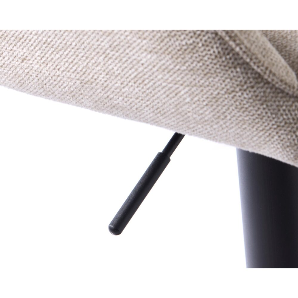 verstelbare barkruk met armleuningen zand Zane afbeelding 6