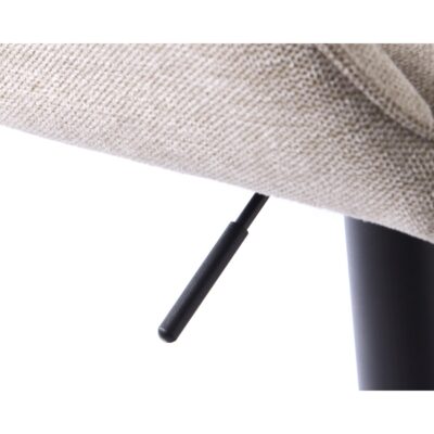 verstelbare barkruk met armleuningen zand Zane afbeelding 6