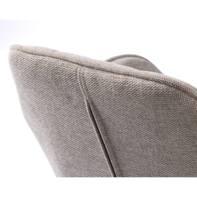 verstelbare barkruk met armleuningen zand Zane afbeelding 5