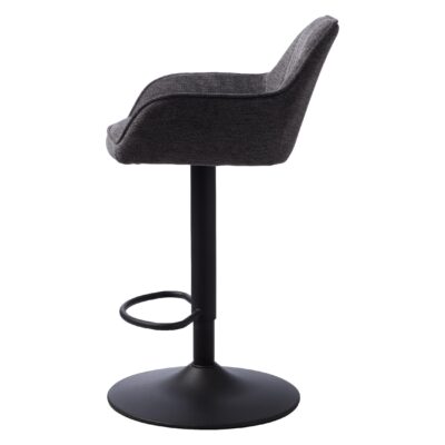 verstelbare barkrukken Zane donkergrijs afbeelding 4