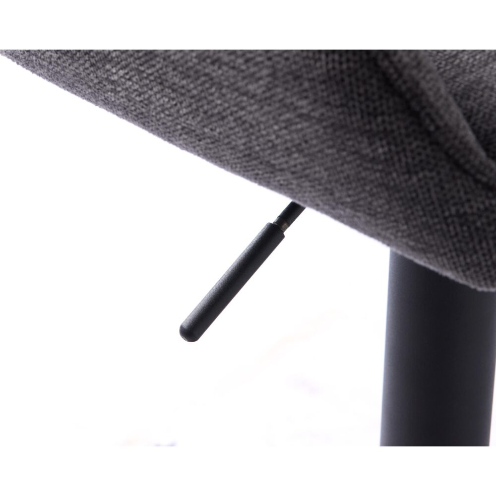 verstelbare barkrukken Zane donkergrijs afbeelding 7