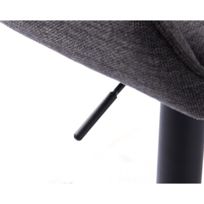 verstelbare barkrukken Zane donkergrijs afbeelding 7