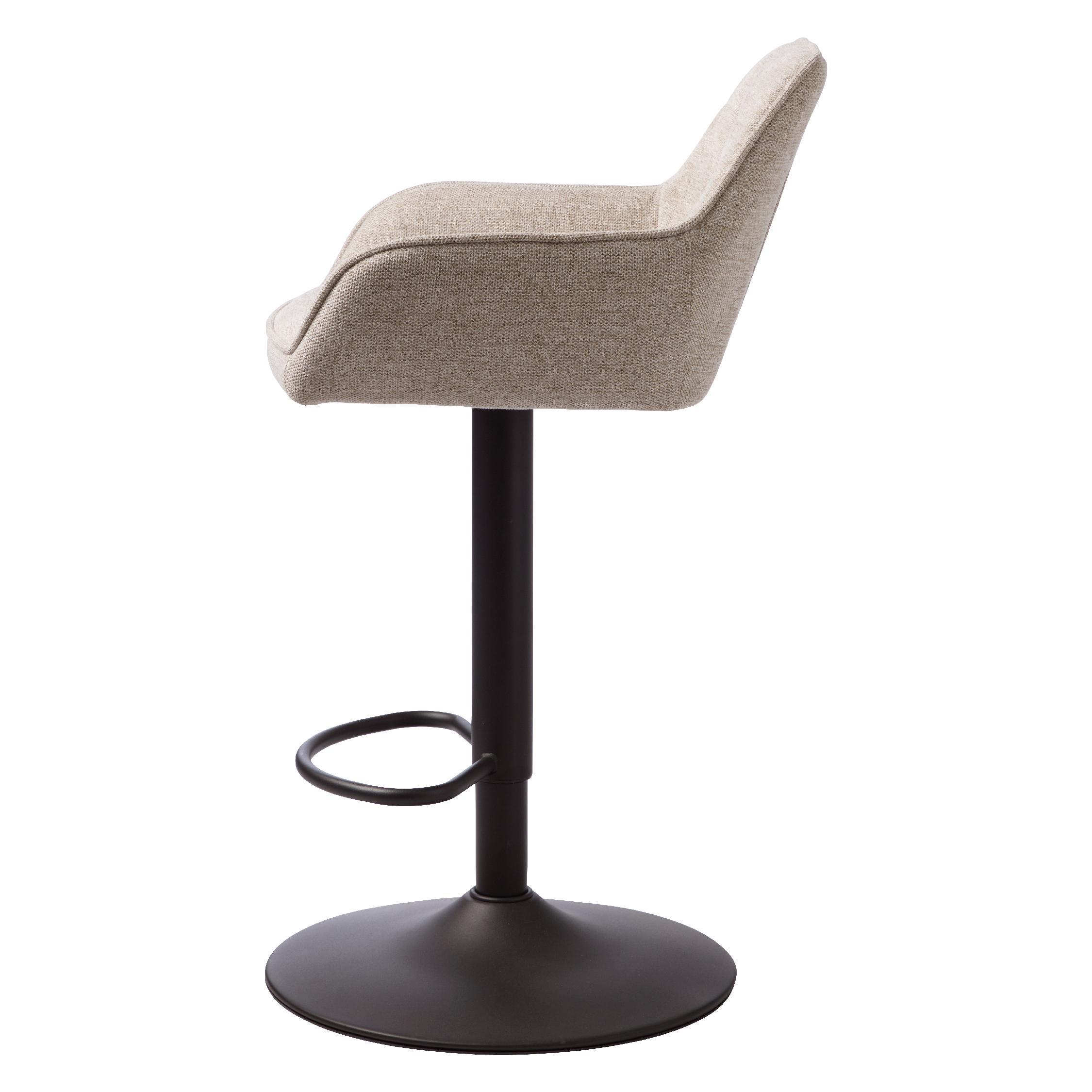 verstelbare barkruk Zane set van 2 sand afbeelding 4