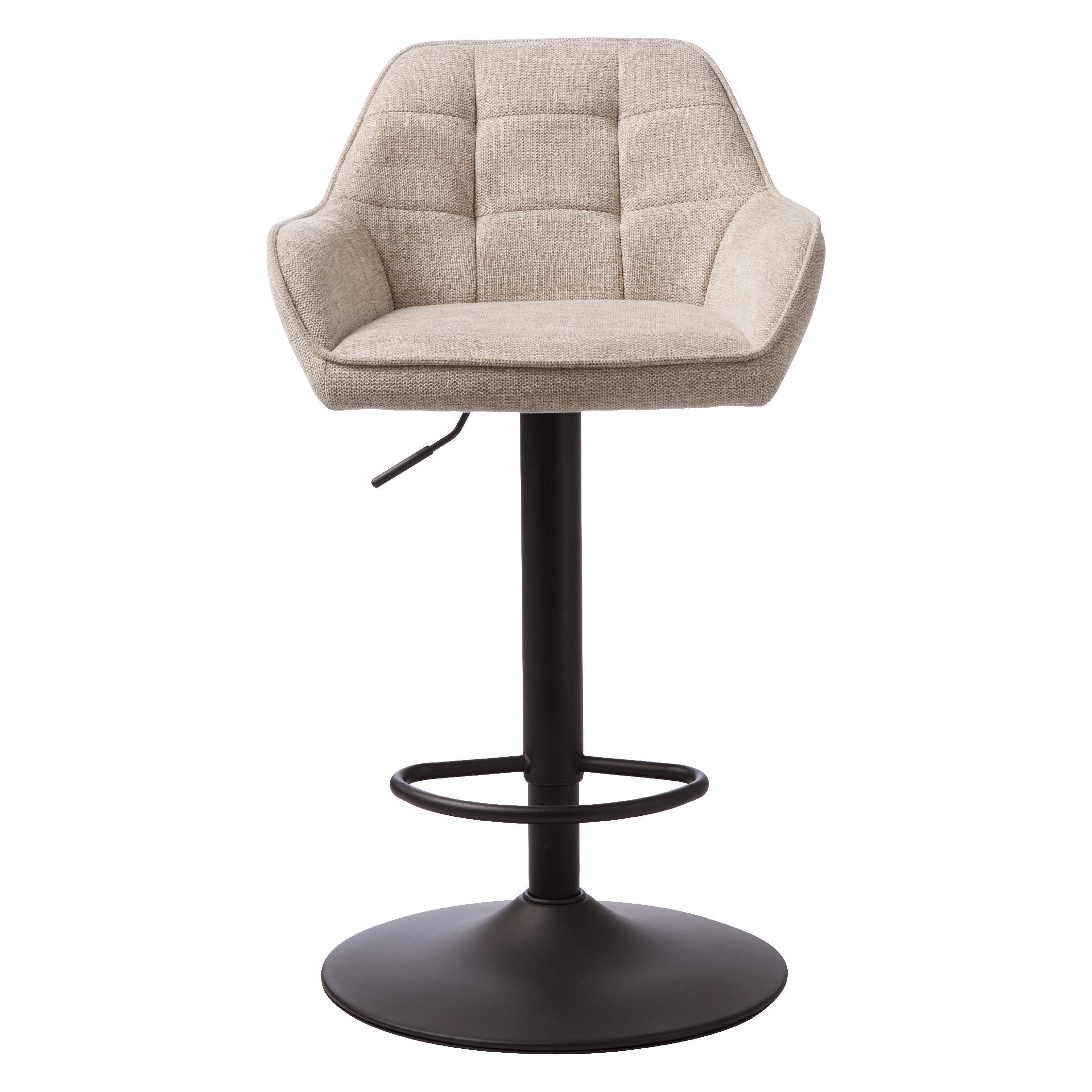 verstelbare barkruk Zane set van 2 sand afbeelding 1