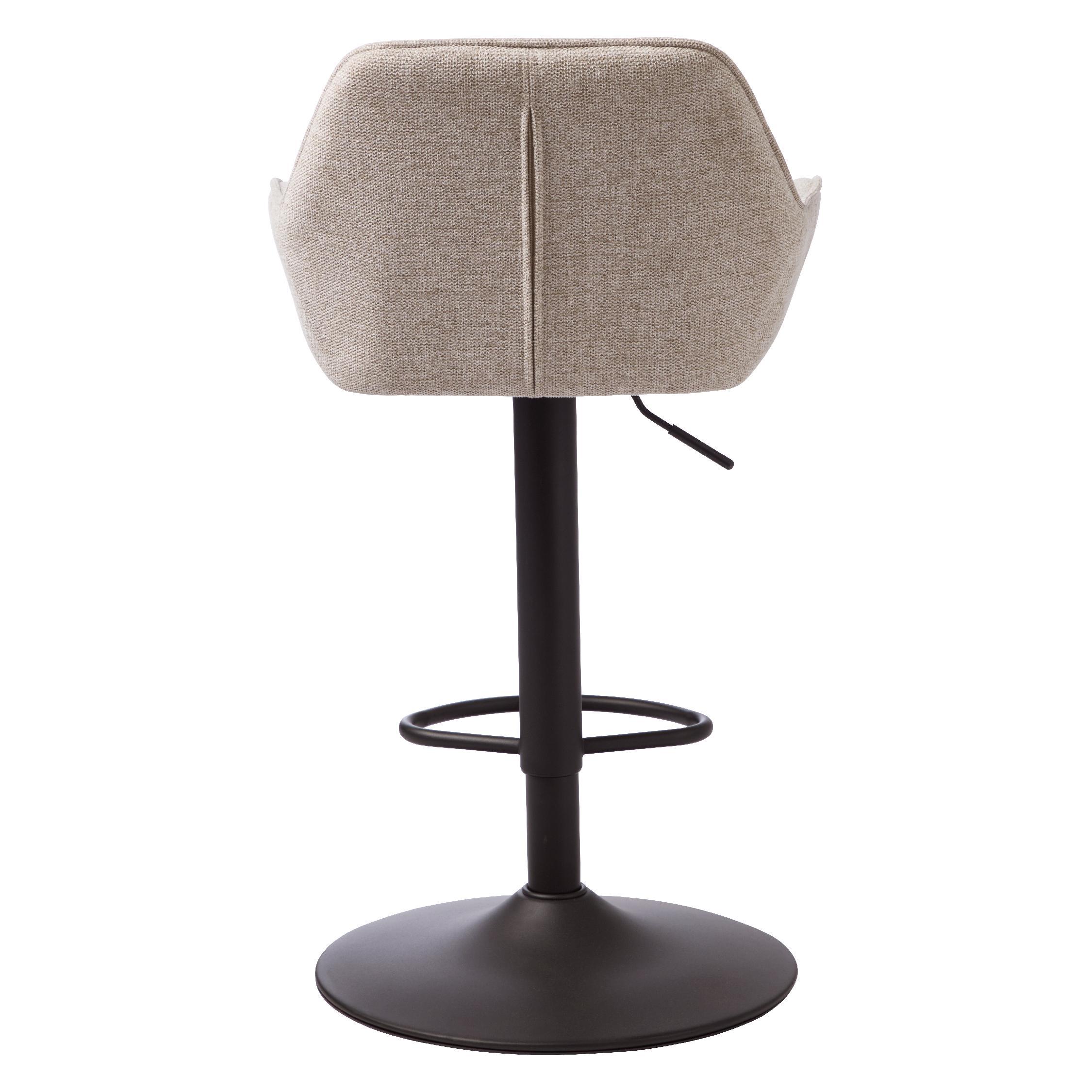 verstelbare barkruk Zane set van 2 sand afbeelding 2