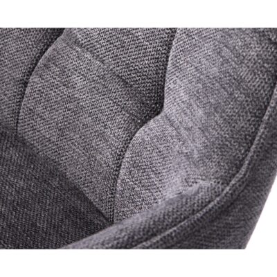 donkergrijze verstelbare barkrukken Zane met armleuning afbeelding 10