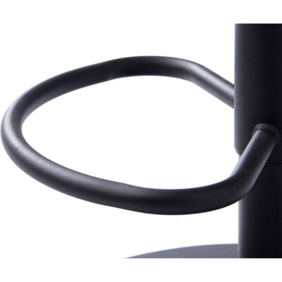 donkergrijze verstelbare barkrukken Zane met armleuning afbeelding 9