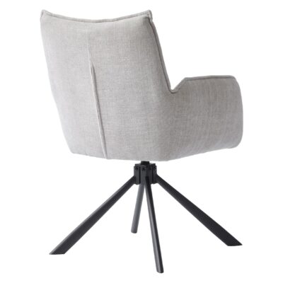 draaibare eetkamerstoelen Nena met armleuning afbeelding 4